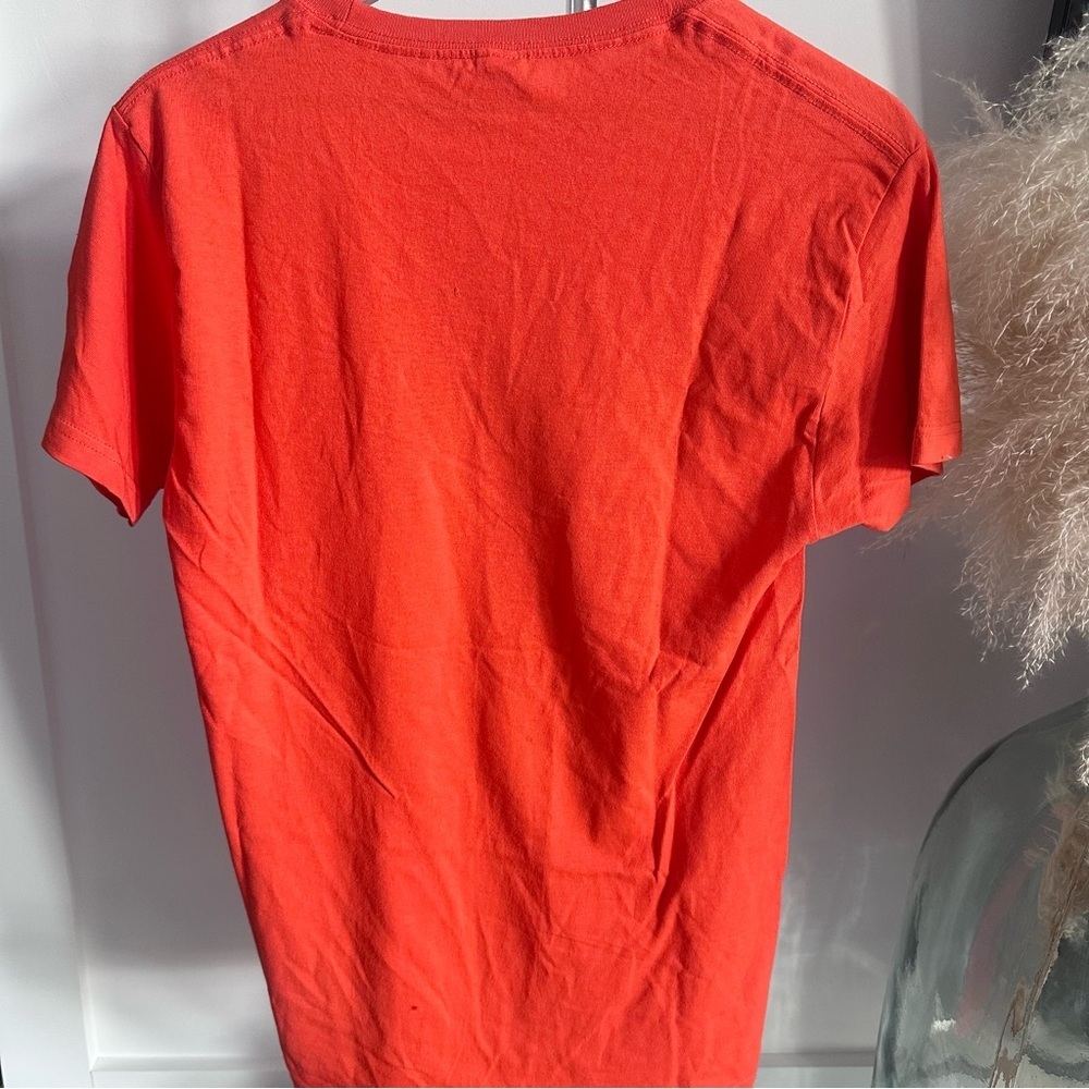 University of Virginia Vintage Orange Unisex Tee Shirt Small - Picture 5 of 5